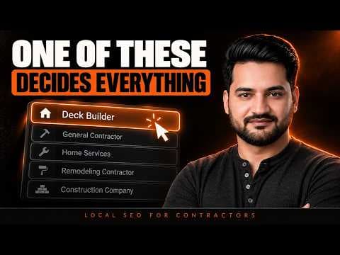 How to Pick Google Business Profile Categories for Contractors (2026)
