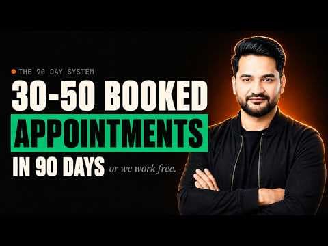 Appointments, Not Leads: The Exact 90 Day System We Run for Contractors