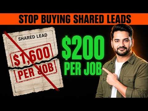 Stop Buying Shared Roofing Leads  Here Is What Actually Works in 2026
