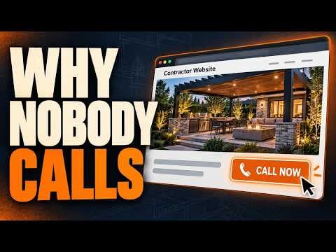 Contractor Website: 7 Homepage Sections That Get Calls