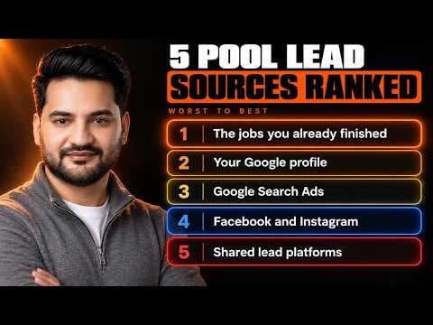 How to Get Pool Construction Leads 2026 | 5 Sources Ranked by Cost Per Signed Contract