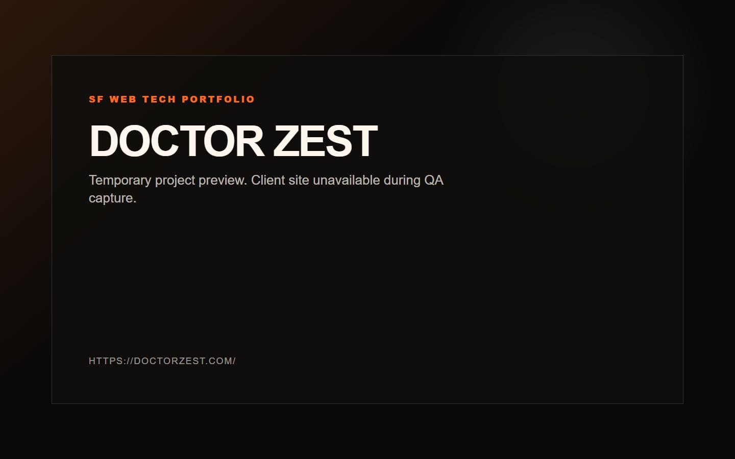 Doctor Zest